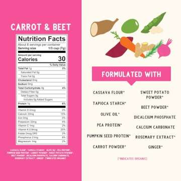 Serenity Kids 6+ Month Grain-Free Puffs Toddler & Baby Snack - No Added Sugar - Gluten & Rice Free -...