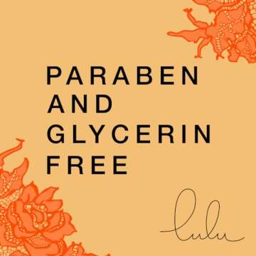 Lulu Natural Water Based Lubes. Personal Lubricant, Liquid Lube for Men, Women and Couples, Lubricants. (16oz)