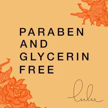 Lulu Natural Water Based Lubes. Personal Lubricant, Liquid Lube for Men, Women and Couples, Lubricants. (16oz)