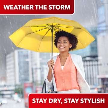 Repel Windproof Travel Umbrella - Compact & Durable