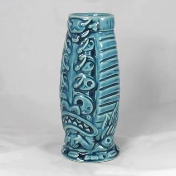 Tiki Farm Cannibal King Mug - 7.38" Tall, 16 oz Ceramic