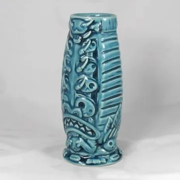 Tiki Farm Cannibal King Mug - 7.38" Tall, 16 oz Ceramic