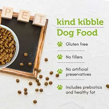 V-dog Vegan Kibble Dry Dog Food (24 LB) | Plant Based Protein with Added Taurine for Sensitive Stomach and Skin | Adult Dog Food | Vegetarian Superfood | Made in US