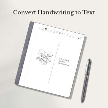 Penstar eNote 10.3" Writing Tablet for Notes & Sketching