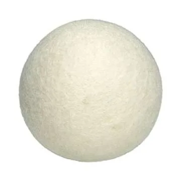 WOOLITE Laundry 360 6 Pack Wool Dryer Ball Set with Canvas Draw Bag