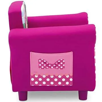 Delta Children Upholstered Chair, Disney Minnie Mouse
