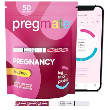 Pregmate 50 Test Strips Accurate Reliable Early Detection