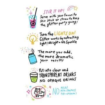 Edible Glitter for Drinks • Shiny Glitter, Shimmer Beverage Dust for Cocktails, Beer, Wine and More - Color Series Red - 5 Gram Pot with Spout