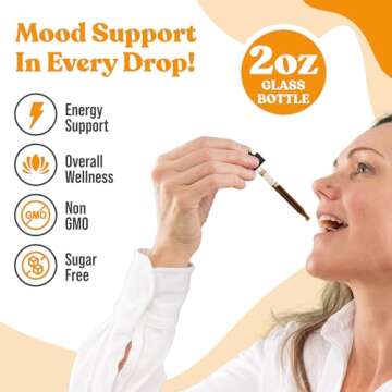 Active Rhodiola - Rhodiola Root Extract with Natural Occuring Rosavins, Liquid Delivery for Better Absorption - Supports Energy Levels and Stress Relief