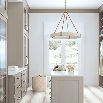 Delaney Modern Hand-Wrapped Rope Round Chandelier