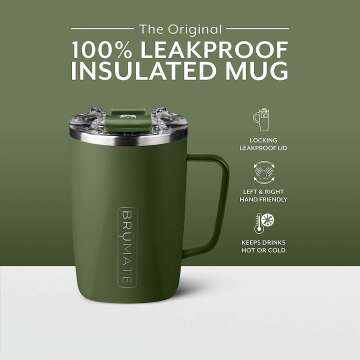 BrüMate Toddy 16oz Insulated Coffee Mug - OD Green