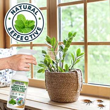 Peppermint Oil Bug Spray - Safe for Kids & Pets - 16 OZ