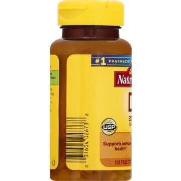 Nature Made Vitamin D3 2000 IU (50 mcg), Dietary Supplement for Bone, Teeth, Muscle and Immune Health Support, 100 Tablets, 100 Day Supply