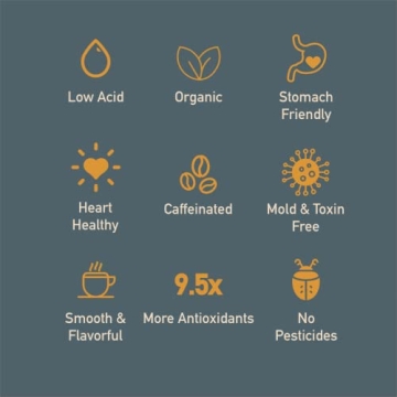 Healthy Bean Low Acid Espresso Coffee Beans - Organic Flavor