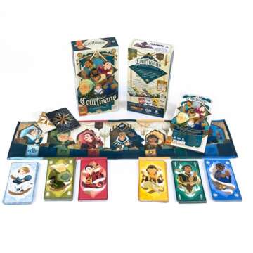 Pandasaurus Games Courtisans Card Game - Navigate Intrigue and Influence at The Queen's Banquet! Str...