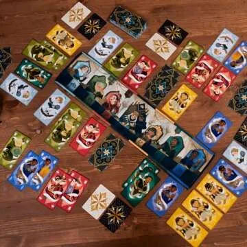 Pandasaurus Games Courtisans Card Game - Navigate Intrigue and Influence at The Queen's Banquet! Strategy Game, Fun Family Game for Kids & Adults, Ages 8+, 2-5 Players, 20-30 Min Playtime, Made