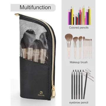 MONSTINA Makeup Brush Organizer, High Capacity & Portable