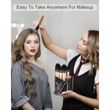 MONSTINA Makeup Brush Organizer, High Capacity & Portable