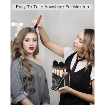 MONSTINA Makeup Brush Organizer, High Capacity & Portable