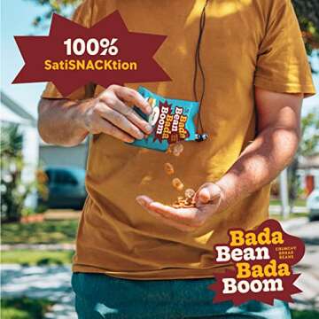 Crunchy Plant-Based Protein Snacks - Bada Bean Bada Boom
