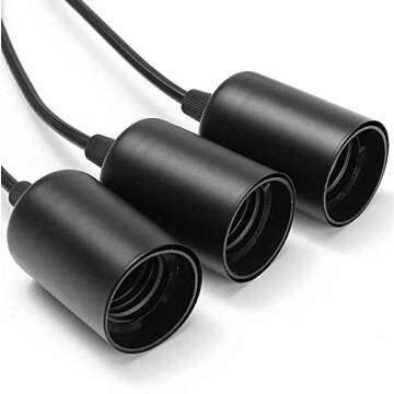 Vintage 3 Heads Pendant Lamp Chic Adjustable Lighting