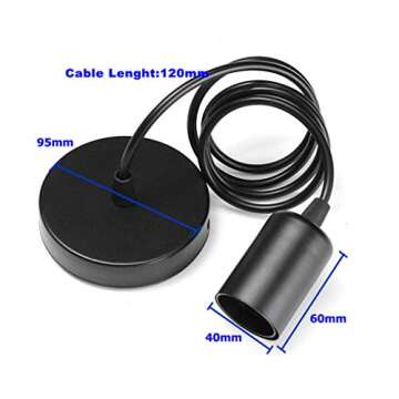 Vintage 3 Heads Pendant Lamp Chic Adjustable Lighting