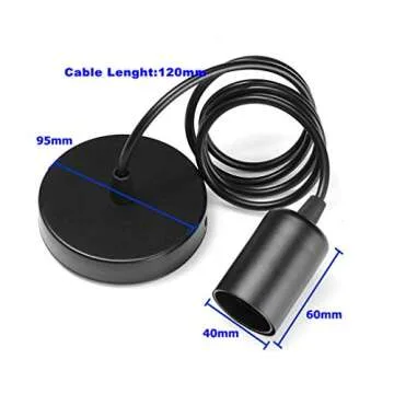 Vintage 3 Heads Pendant Lamp Chic Adjustable Lighting