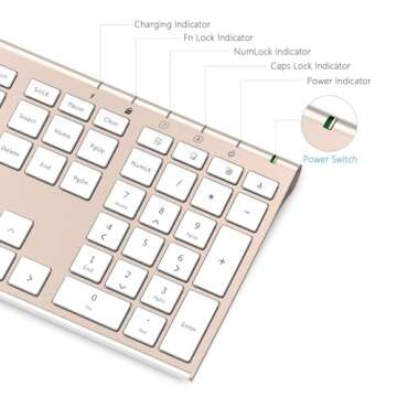 Ultra-Slim Wireless Keyboard and Mouse Combo for Windows