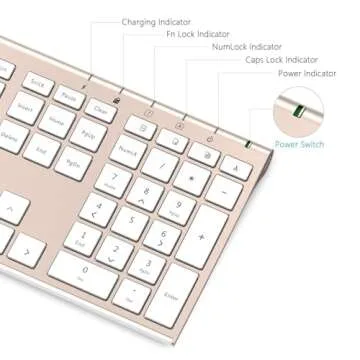 Ultra-Slim Wireless Keyboard and Mouse Combo for Windows