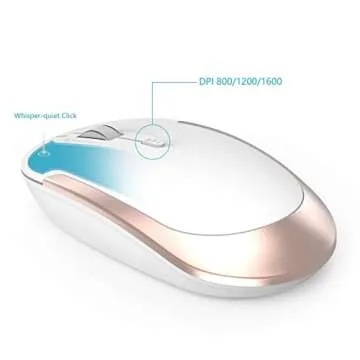 Ultra-Slim Wireless Keyboard and Mouse Combo for Windows