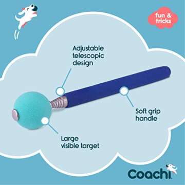 Coachi Target Stick for Clicker & Agility Training