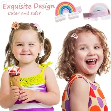 Cute Hair Clips Set for Girls - 28 PCS Accessories