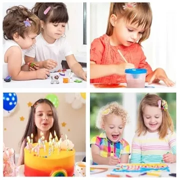 Cute Hair Clips Set for Girls - 28 PCS Accessories