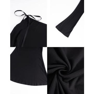 HYPERFIRE Off Shoulder Tie Dress for Stunning Events