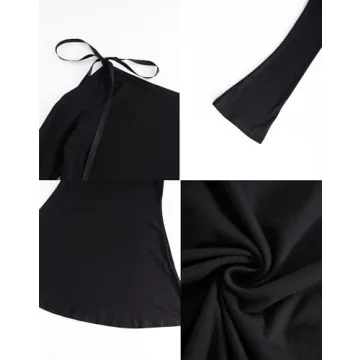HYPERFIRE Off Shoulder Tie Dress for Stunning Events