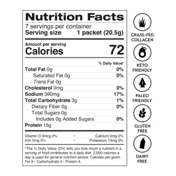 Dr. Kellyann French Onion Bone Broth – 7 Servings, Collagen Boost