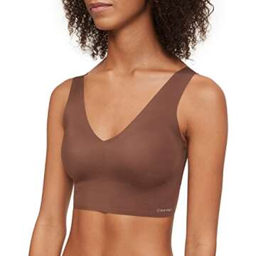 Calvin Klein Comfort Seamless Bralette for Women