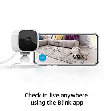Blink Mini Indoor Security Camera with Smart Features