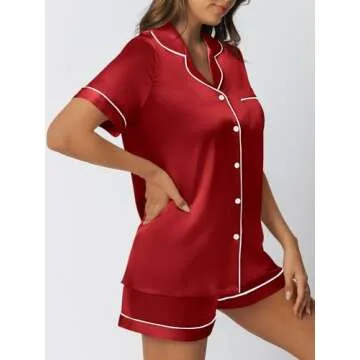 LILLUSORY Silk Pajama Set - Comfortable & Stylish