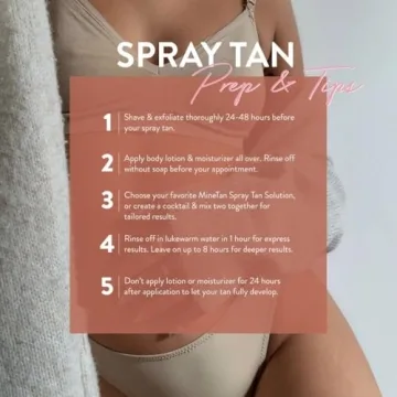 MineTan Spray Tan Solution for Stunning Bridal Glow