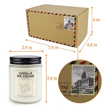 Lavender and Vanilla Candles for Relaxation and Gifts