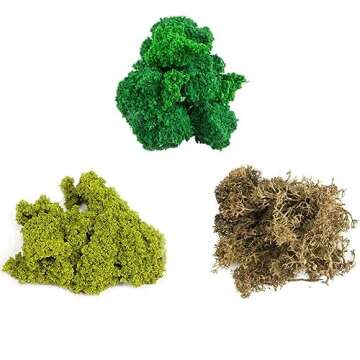 War World Gaming 5 x Square Miniature Bases & Scenery Kit – 28mm Fantasy Wargame Themed Tabletop Layout Terrain Scenery Landscape Model Modelling Figure Diorama Material