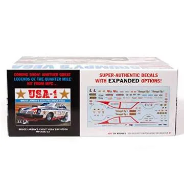 MPC 1972 Chevy Vega Pro Stock Model Kit - Scale 1:25