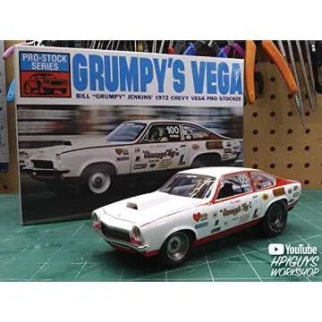 MPC 1972 Chevy Vega Pro Stock Model Kit - Scale 1:25