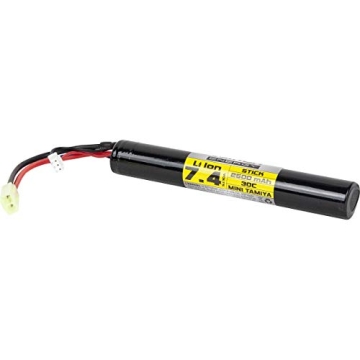 Valken Airsoft Battery - Li-Ion 7.4V 2500mAh Stick Mt for Reliable Performance
