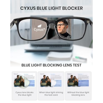 Cyxus Blue Light Blocking Glasses for Eye Protection