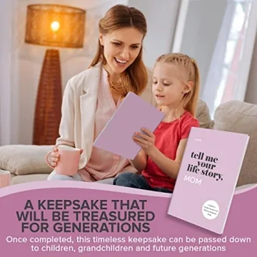 Mom's Life Story Guided Journal - Memory Keepsake Book