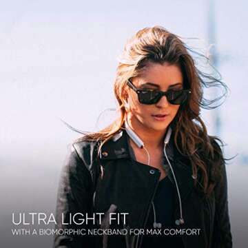 SOL REPUBLIC Shadow Bluetooth Wireless Noise Cancelling Neckband Headphones