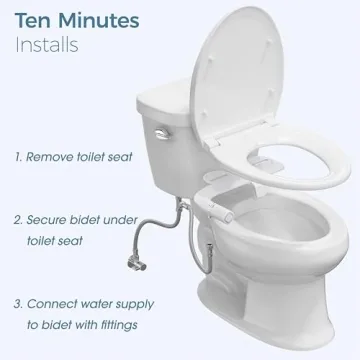 BIGCOW Ultra-Slim Bidet Attachment for Ultimate Cleanliness