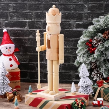 Ciieeo DIY Nutcracker Craft Toy for Creative Fun